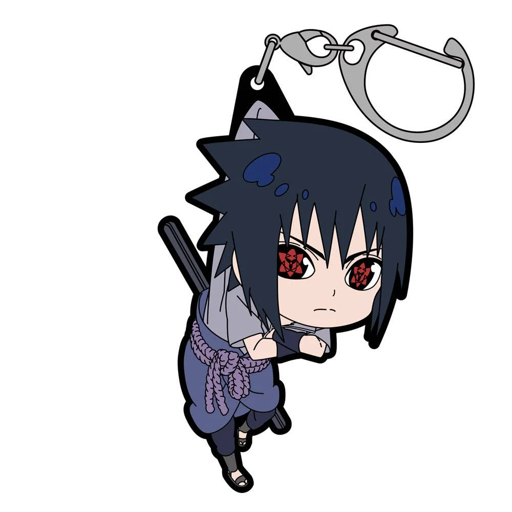 Naruto Shippuden: Uchiha Sasuke Pinched Eternal Mangekyo Sharingan Ver. Keychain